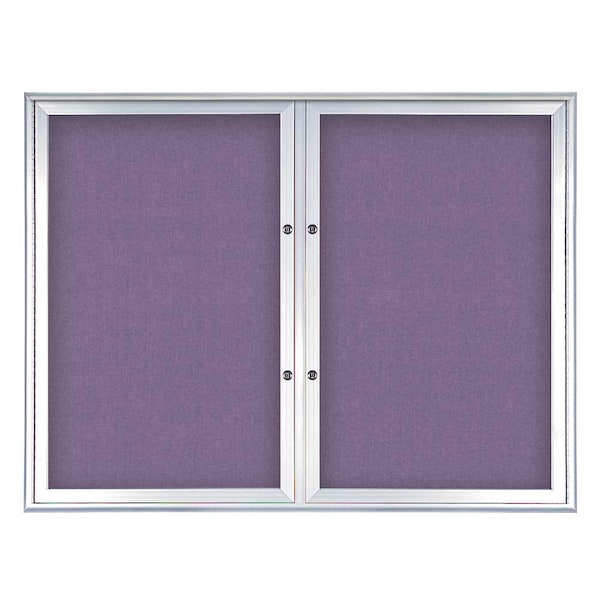 Double Door Radius Plus Corkboard, 42"X