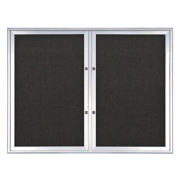 Double Door Radius Plus Corkboard, 42"X