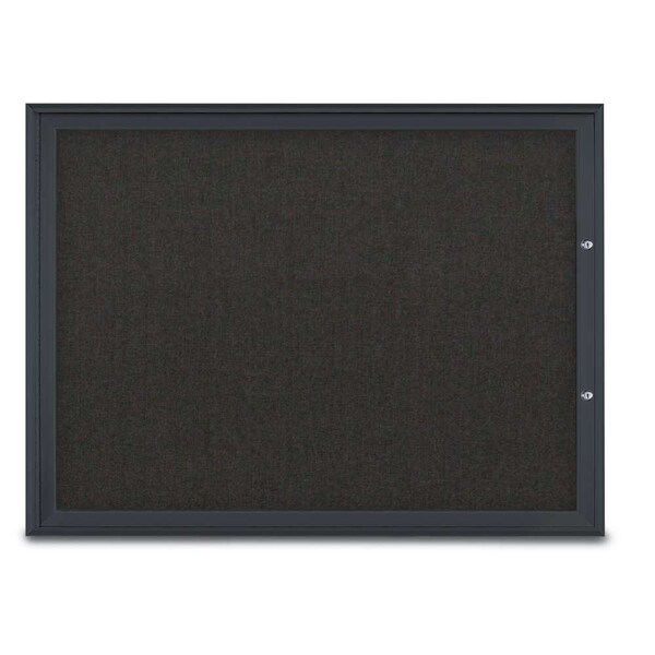 Single Door Radius Plus Corkboard, 48"X