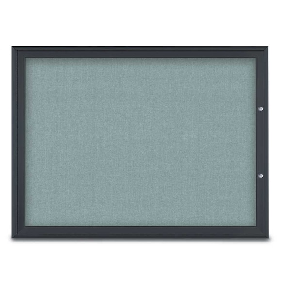 Single Door Radius Plus Corkboard, 48"X