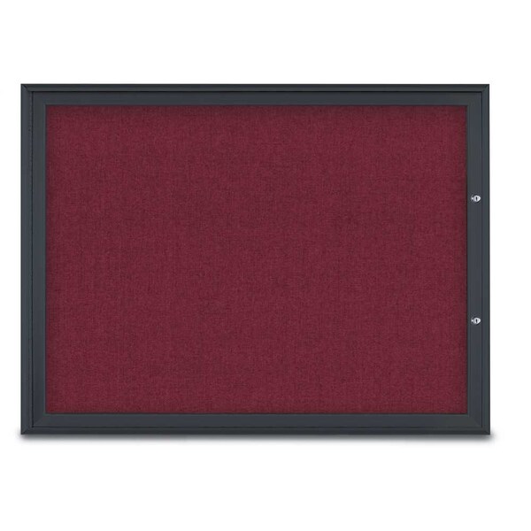 Single Door Radius Plus Corkboard, 48"X