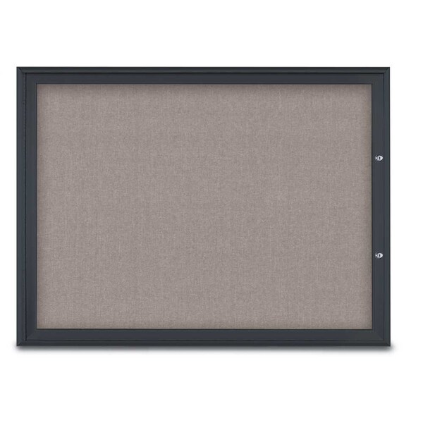 Single Door Radius Plus Corkboard, 48"X
