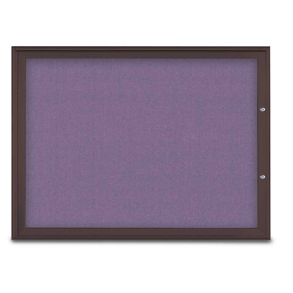 Single Door Radius Plus Corkboard, 48"X