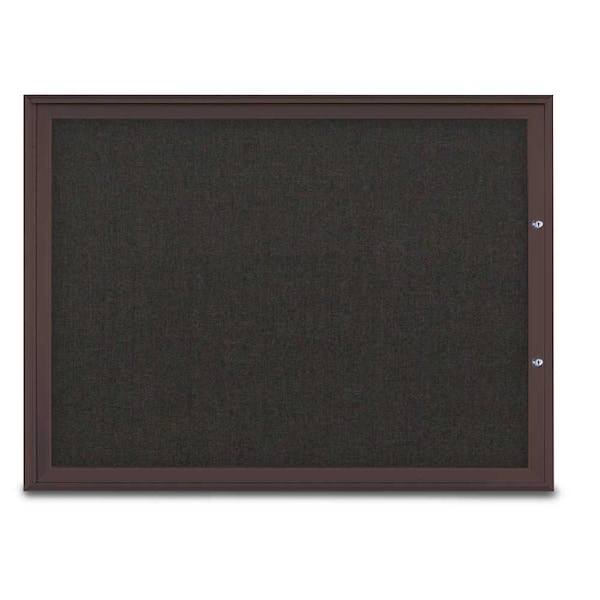 Single Door Radius Plus Corkboard, 48"X