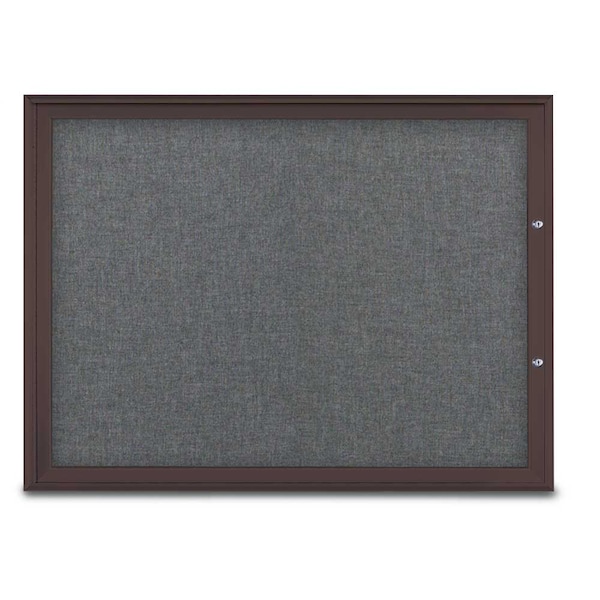 Single Door Radius Plus Corkboard, 48"X