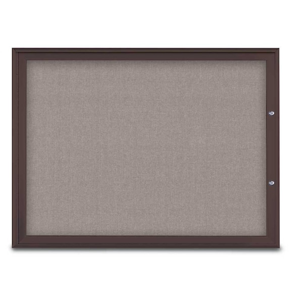 Single Door Radius Plus Corkboard, 48"X