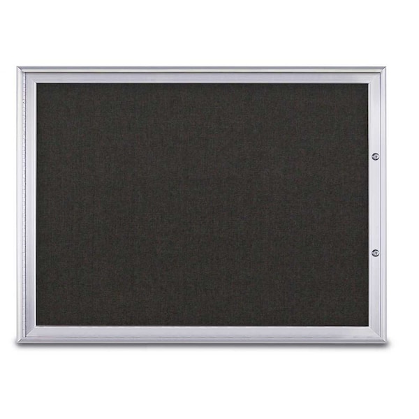 Single Door Radius Plus Corkboard, 48"X