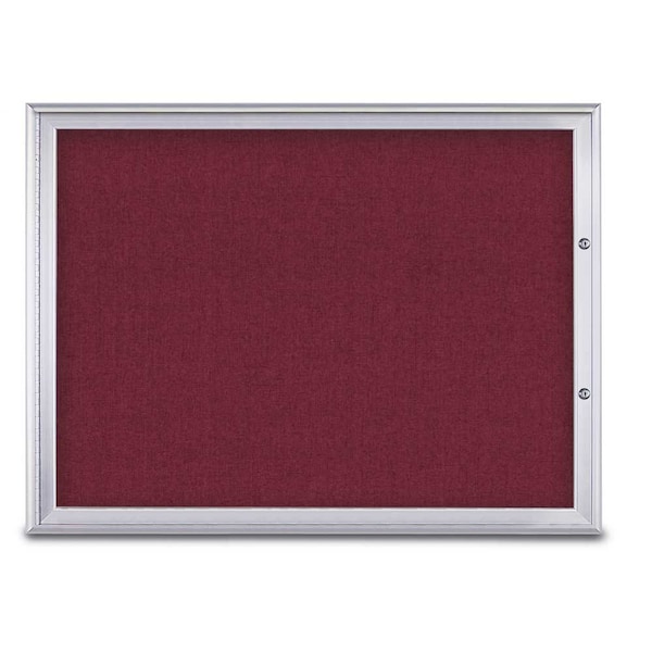 Single Door Radius Plus Corkboard, 48"X
