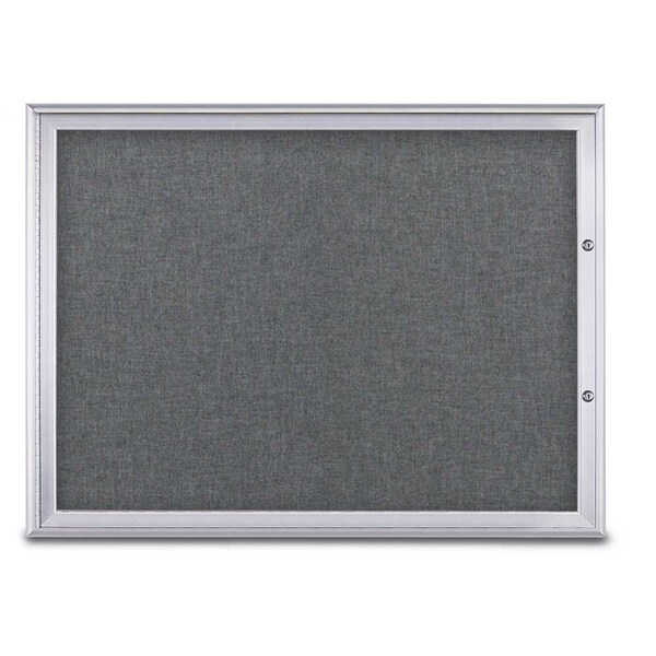Single Door Radius Plus Corkboard, 48"X