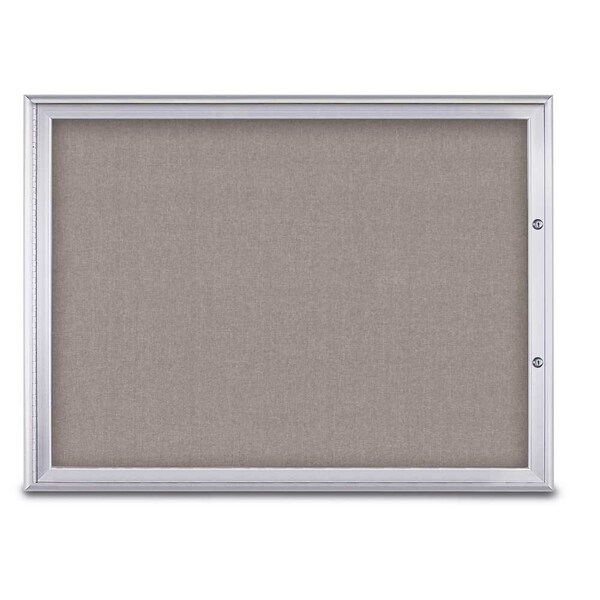 Single Door Radius Plus Corkboard, 48"X