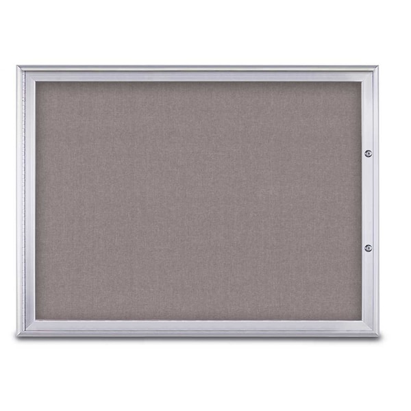 Single Door Radius Plus Corkboard, 48"X