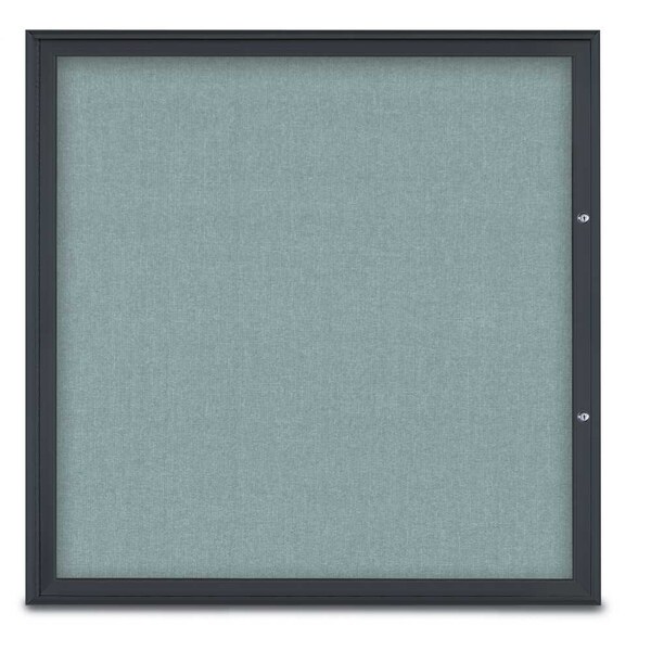 Single Door Radius Plus Corkboard, 48"X