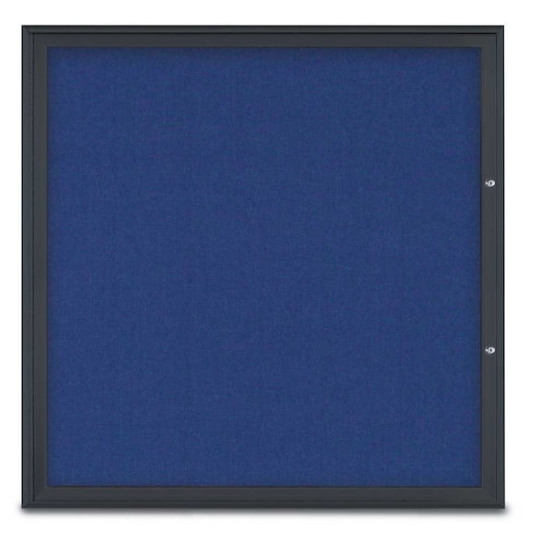 Single Door Radius Plus Corkboard, 48"X