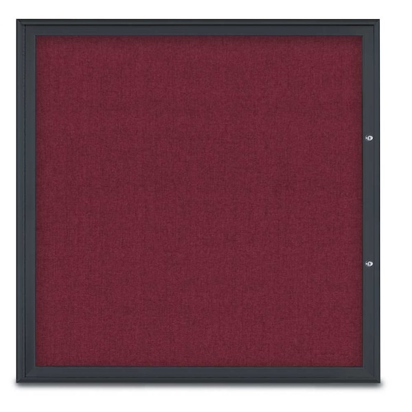 Single Door Radius Plus Corkboard, 48"X