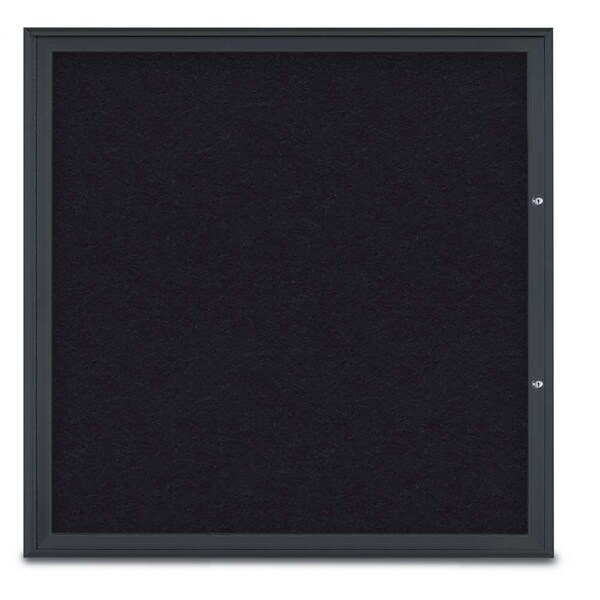 Single Door Radius Plus Corkboard, 48"X