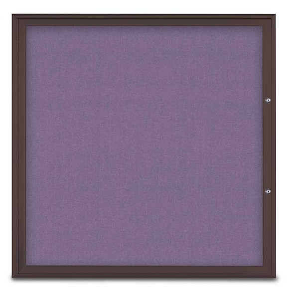 Single Door Radius Plus Corkboard, 48"X