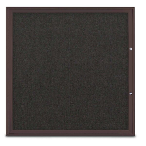Single Door Radius Plus Corkboard, 48"X