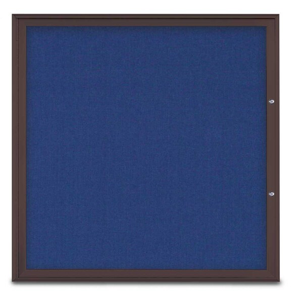 Single Door Radius Plus Corkboard, 48"X