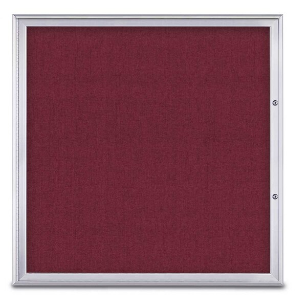 Single Door Radius Plus Corkboard, 48"X