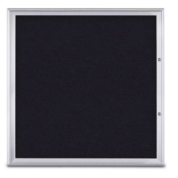 Single Door Radius Plus Corkboard, 48"X