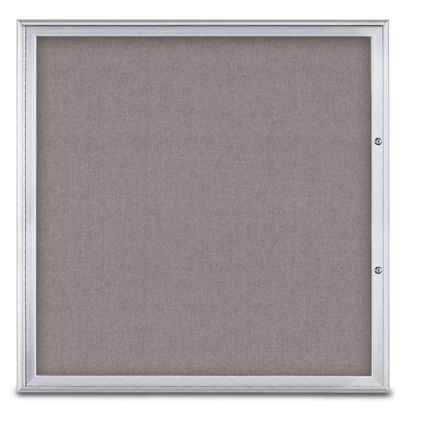 Single Door Radius Plus Corkboard, 48"X