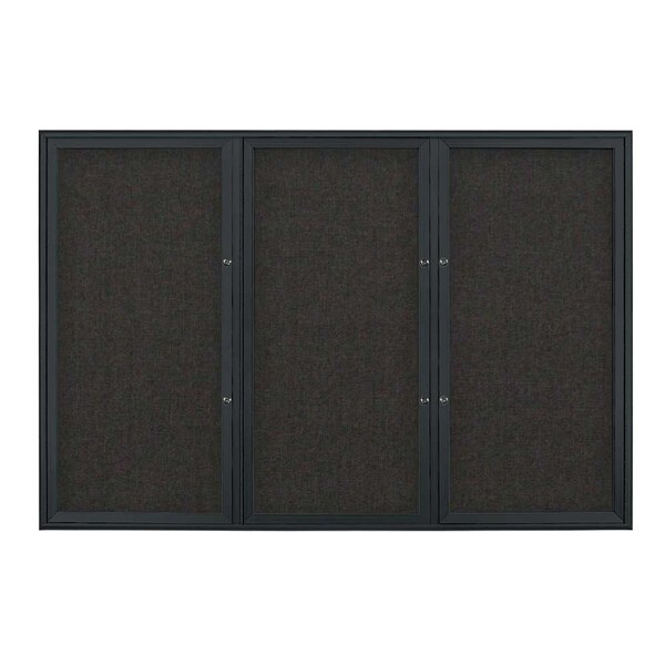 Triple Door Radius Plus Corkboard, 72" x
