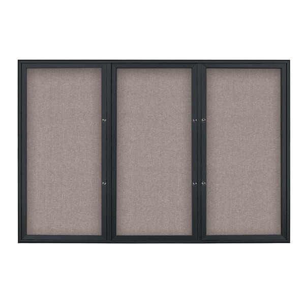 Triple Door Radius Plus Corkboard, 72" x
