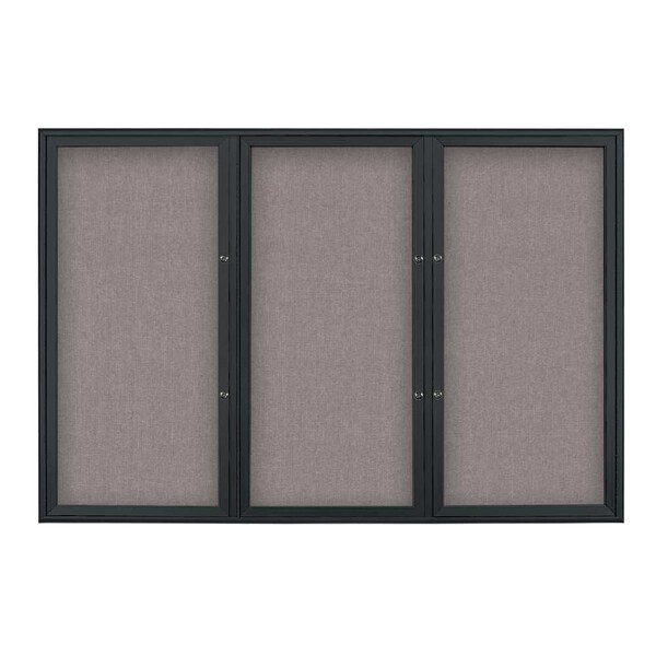 Triple Door Radius Plus Corkboard, 72" x