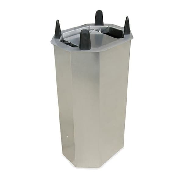 Shielded Drop-In Oval Plate Dispenser; 8-3/4"x11-3/4"to9-1/4"x12-1/2"