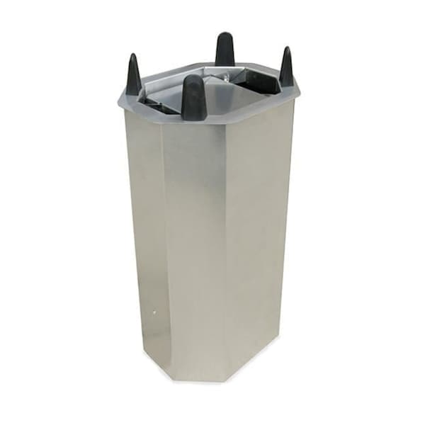 Shielded Drop-In Oval Plate Dispenser; 9-1/2"x12-3/4"to10-1/4"x13-1/2"