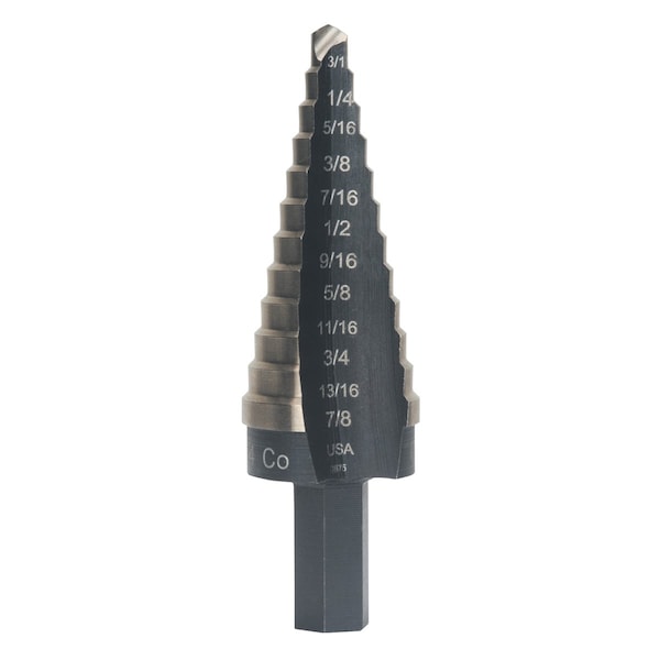 Unibit Cobalt Step Drill, No 4