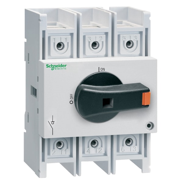 Disconnect Switch, Fusible, 3P, Three Phase, Indoor, Rotary Handle, PBT