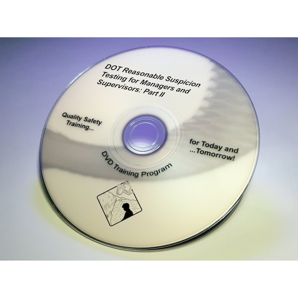 DVD Program Kit, DOT Reasonable Suspicion
