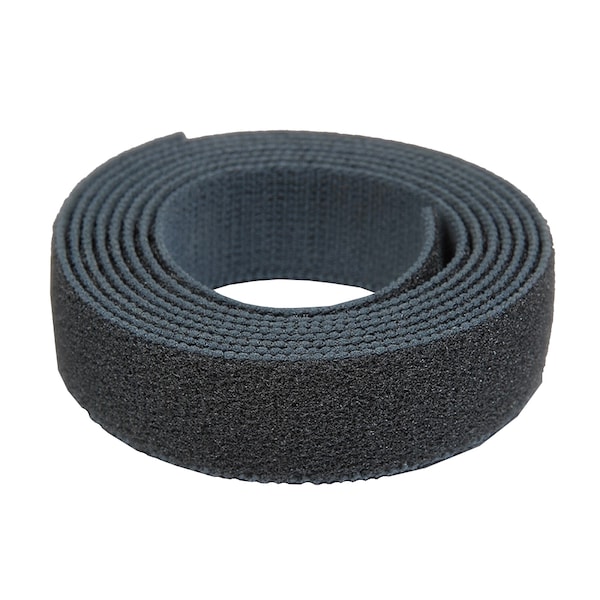 Reclosable Fastener, 1" Wd, Black