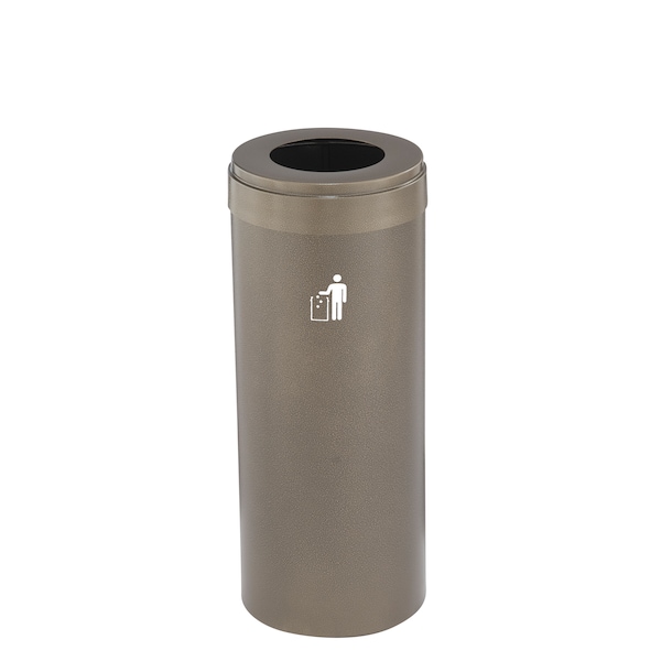 Waste Receptacle, Liner, 12 gal., Bronze Ve