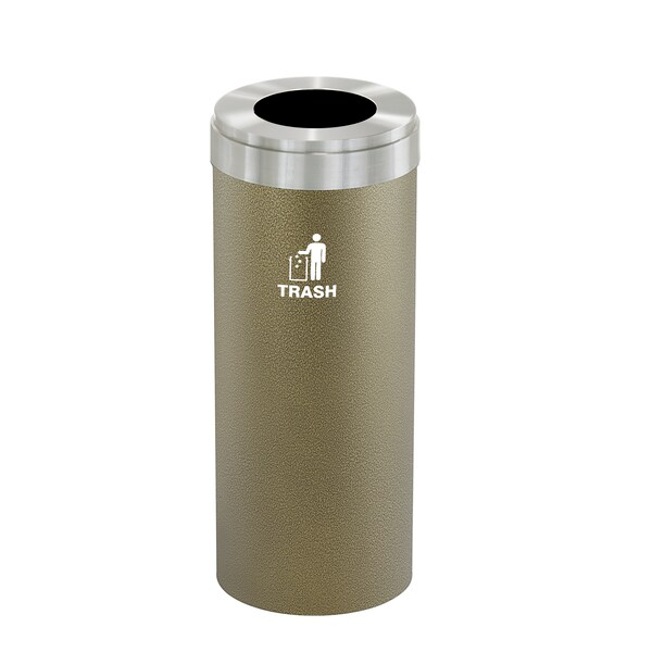 Waste Receptacle, Liner, 12 gal., Bronze Ve