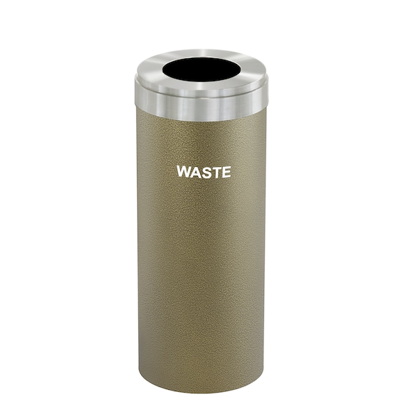 Waste Receptacle, Liner, 12 gal., Bronze Ve