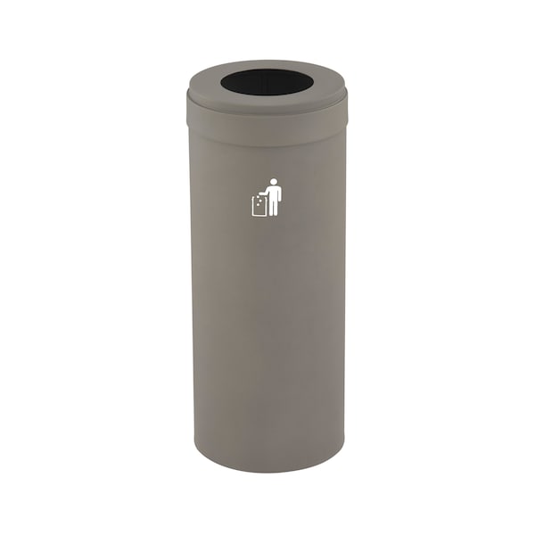 Waste Receptacle, Liner, 12 gal., Nickel/Ni