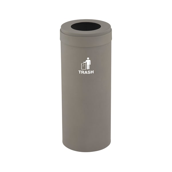 Waste Receptacle, Liner, 12 gal., Nickel/Ni