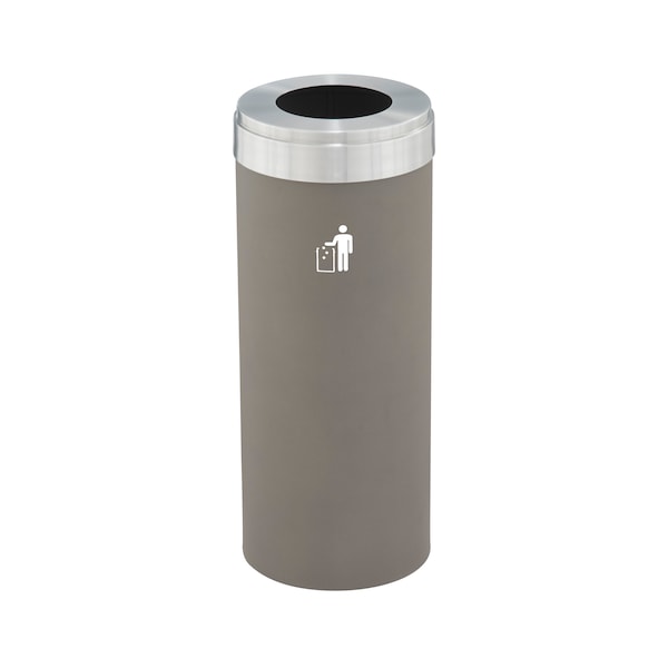 Waste Receptacle, Liner, 12 gal., Nickel/Si