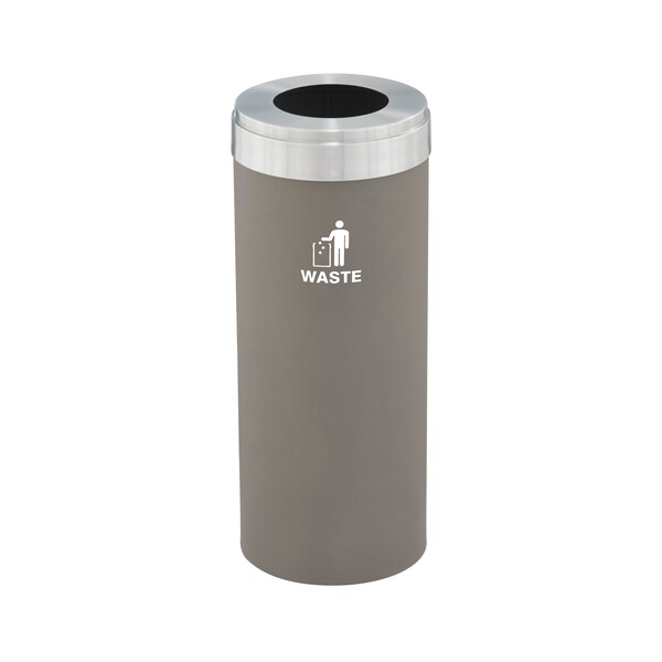 Waste Receptacle, Liner, 12 gal., Nickel/Si