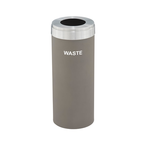 Waste Receptacle, Liner, 12 gal., Nickel/Si