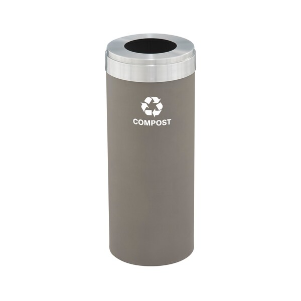 Waste Receptacle, Liner, 12 gal., Nickel/Si