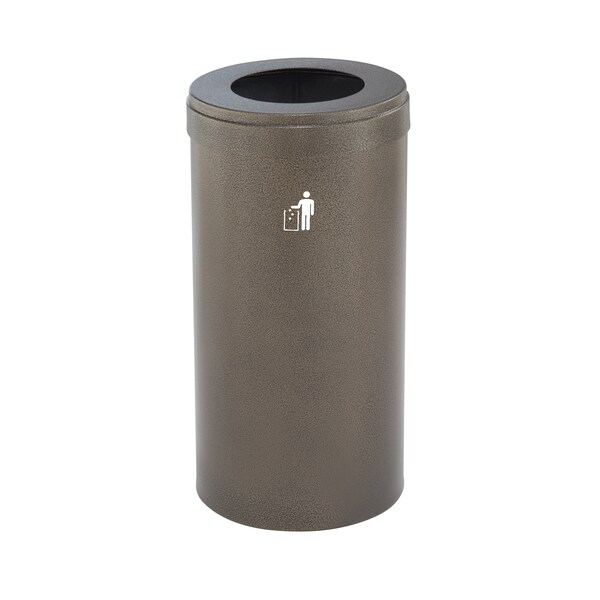 Waste Receptacle, Liner, 16 gal., Bronze Ve