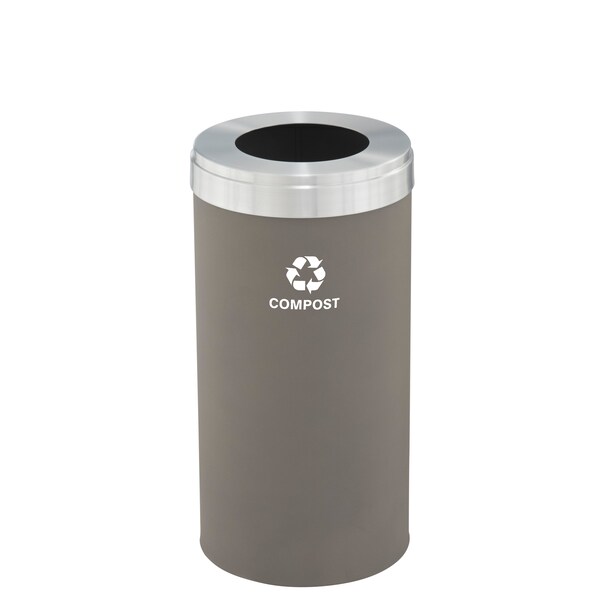 Waste Receptacle, Liner, 16 gal., Nickel/Si