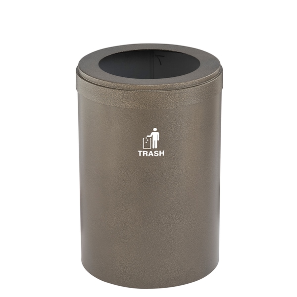Waste Receptacle, Liner, 16 gal., Bronze Ve