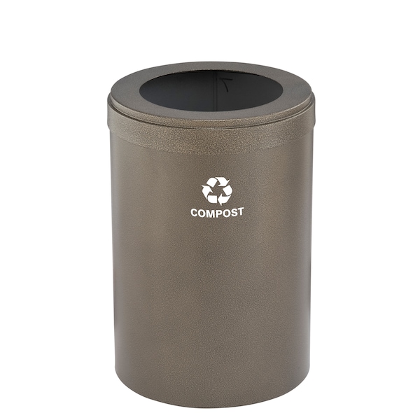 Waste Receptacle, Liner, 16 gal., Bronze Ve
