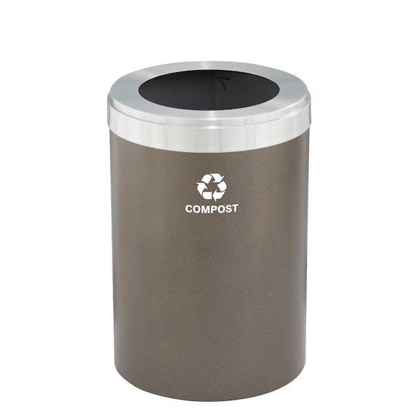 Waste Receptacle, Liner, 16 gal., Bronze Ve