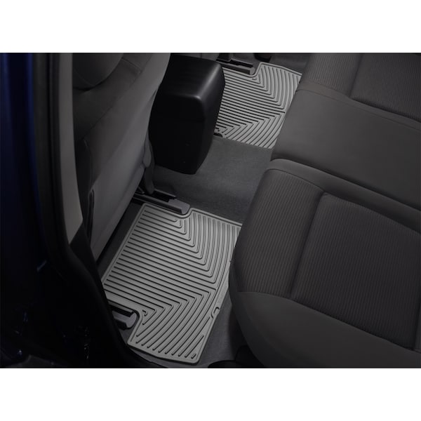Rear Rubber Mats/Grey, W197GR