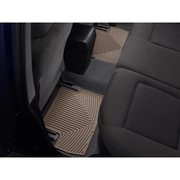 Rear Rubber Mats/Tan, W142TN